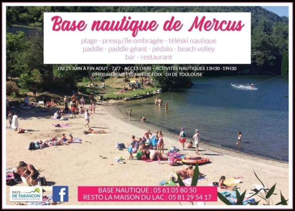 Mercus-Garrabet Gite La Grangette De Pauline מראה חיצוני תמונה